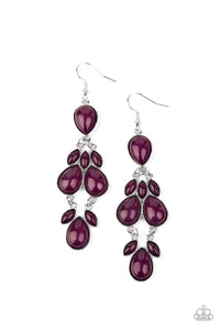 Superstar Social - Purple Earring - The Jazzy T Collections