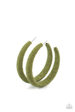 Load image into Gallery viewer, TWINE and Dine - Green Earring - The Jazzy T Collections
