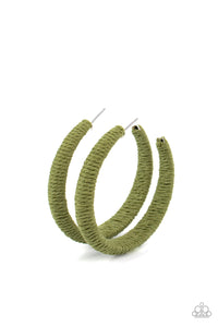 TWINE and Dine - Green Earring - The Jazzy T Collections