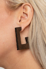 Load image into Gallery viewer, The Girl Next OUTDOOR - Brown Earring - The Jazzy T Collections
