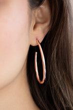 Load image into Gallery viewer, Totally Hooked - Rose Gold Earring - The Jazzy T Collections
