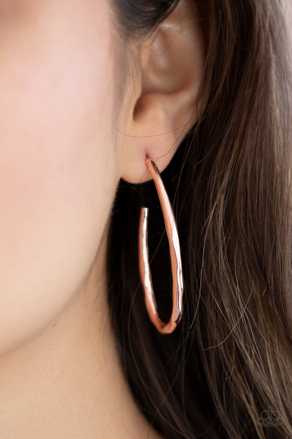 Totally Hooked - Rose Gold Earring - The Jazzy T Collections