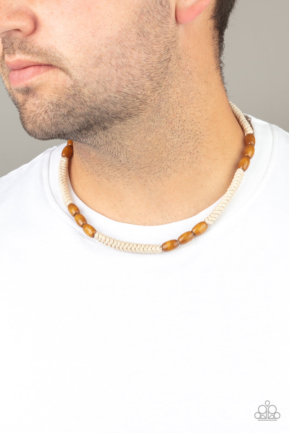 Tahiti Tide - Brown Urban Necklace - The Jazzy T Collections