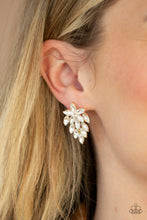 Load image into Gallery viewer, They See Me Glowin - Gold Rhinestone Earring - The Jazzy T Collections
