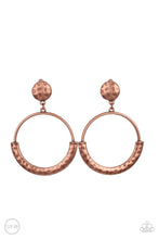 Load image into Gallery viewer, Paparazzi Jewelry Rustic Horizons - Copper Clip Earring
