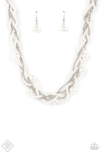 Royal Reminiscence - White Necklace - The Jazzy T Collections