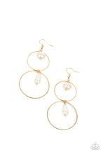 Load image into Gallery viewer, Cultured in Couture - Gold Earring - The Jazzy T Collections
