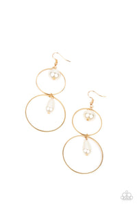 Cultured in Couture - Gold Earring - The Jazzy T Collections