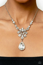 Load image into Gallery viewer, Paparazzi Jewelry TWINKLE of an Eye - White Rhinestone Necklace
