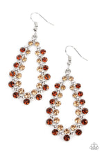 Load image into Gallery viewer, Its About to GLOW Down - Brown Topaz Earrings - The Jazzy T Collections
