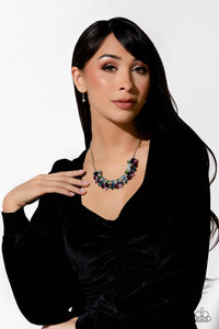 Crowning Collection - Multi Rhinestone Necklace - Jazzy T Collection