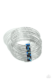 Shimmery Silhouette - Multi Bracelet Paparazzi Accessories