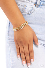 Load image into Gallery viewer, Paparazzi Corporate Confidence - Gold Bracelet - Paparazzi Accessories
