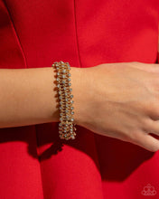 Load image into Gallery viewer, Paparazzi Corporate Confidence - Gold Bracelet - Paparazzi Accessories
