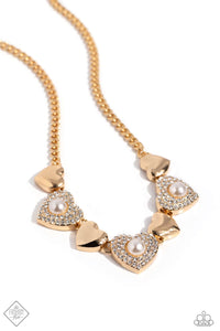 Ardent Antique - Gold Necklace Paparazzi Accessories