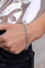 Load image into Gallery viewer, Freethinking Finish - White Bracelet Paparazzi Accessories
