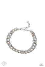 Load image into Gallery viewer, Freethinking Finish - White Bracelet Paparazzi Accessories
