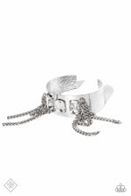 Load image into Gallery viewer, CHAIN Showers - White Rhinestone Bracelet - March 2023 Fashion Fix - The Jazzy T Collections
