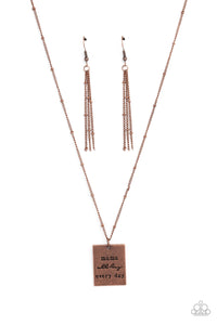 Mama MVP - Copper Necklace - The Jazzy T Collections