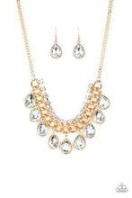 Load image into Gallery viewer, Paparazzi Jewelry All Toget-Heir Now Gold Necklace Paparazzi Accessories
