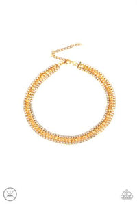 Paparazzi Empo-HER-ment Gold Choker