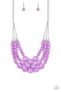 Paparazzi Flirtatiously Fruity Purple Necklace