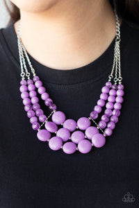 Paparazzi Flirtatiously Fruity Purple Necklace