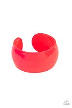 Paparazzi Jewelry Fluent in Flamboyance Pink Cuff Bracelet