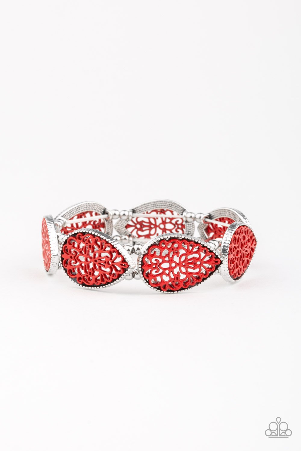 Paparazzi Heirloom Hunter Red Bracelet