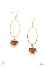 Load image into Gallery viewer, Sol Purpose - Gold Earring - The Jazzy T Collections
