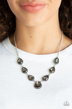 Load image into Gallery viewer, Socialite Social Silver Necklace Paparazzi Accessories
