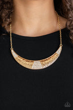 Load image into Gallery viewer, Paparazzi Stardust Gold Necklace
