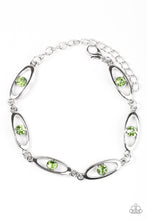 Load image into Gallery viewer, Paparazzi Jewelry Starry Eyed Green Bracelet
