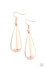 Load image into Gallery viewer, The Drop Off - Rose Gold Earrings - The Jazzy T Collections
