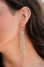 Load image into Gallery viewer, Top Down Shimmer - Gold Earrings - The Jazzy T Collections
