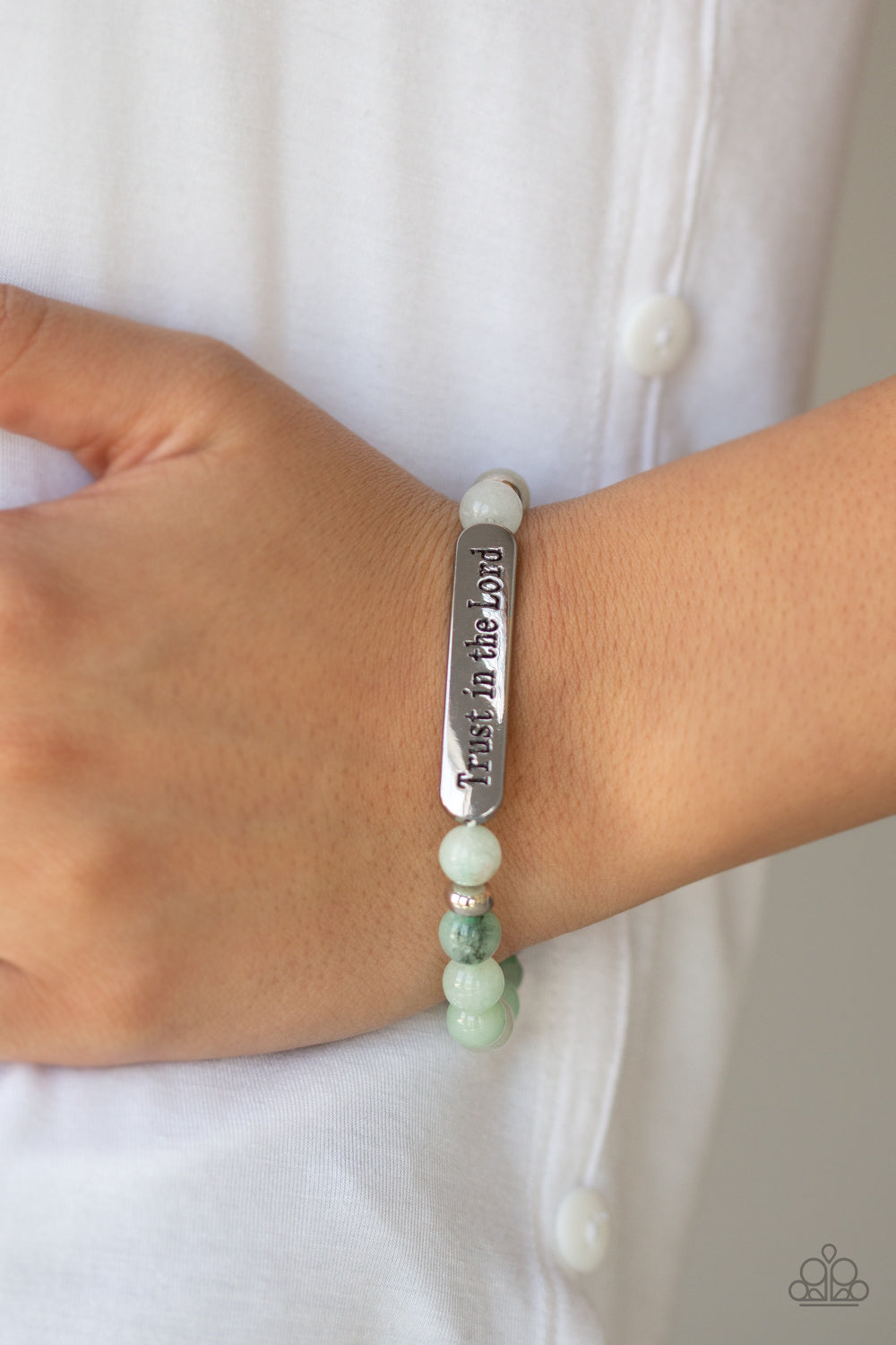 Trust Always - Green Urban Bracelet - The Jazzy T Collections