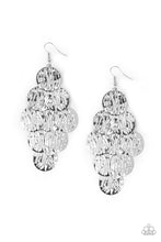 Load image into Gallery viewer, Paparazzi Jewelry Uptown Edge Silver Dangle Earring  - The Jazzy T Collections
