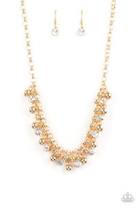 Paparazzi Wall Street Winner Gold Necklace