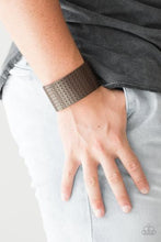 Load image into Gallery viewer, Wild Wrangler - Brown Urban Bracelet - The Jazzy T Collections
